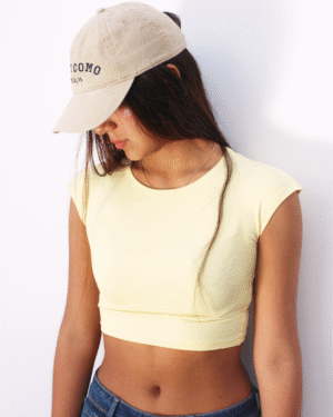 POLO ALGODÓN AMARILLO